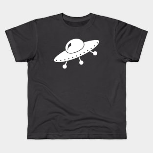 UFO - I want to believe - White version Kids T-Shirt